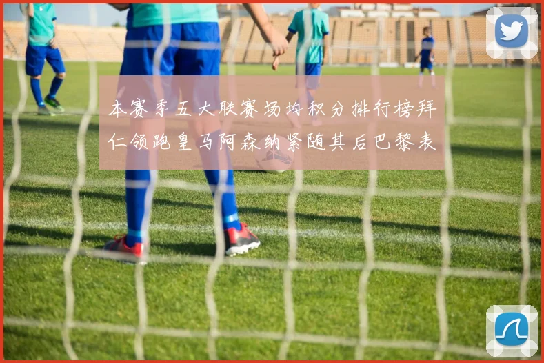 本赛季五大联赛场均积分排行榜拜仁领跑皇马阿森纳紧随其后巴黎表现不佳排第十二