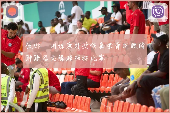 张琳芃训练意外受伤鼻梁骨折眼睛肿胀恐无缘超级杯比赛